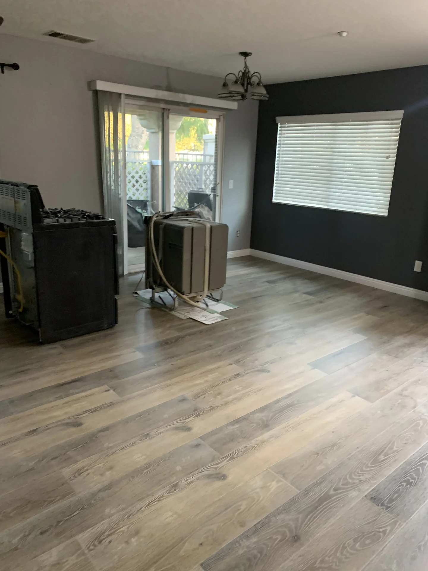 Carpet2Go Laminate Project at Charles Residence | Living Room